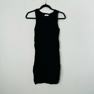 GF black Sleeveless Knit Dress Knee Length Women’s Size XS